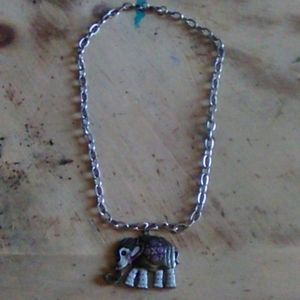 Elephant necklace